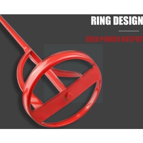 1pc Hexagonal Shaft Plaster Paddle Paint Mixer Handheld Cement Powder Mixer Mortar Mixer Machine Industrial Mixer Coating G U4M5