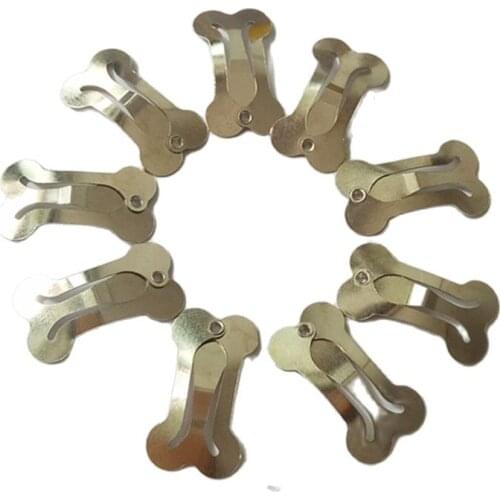 100PC/Lot Handmade DIY clip Pet accessories mini star BB clip bjd hairpin dog Light board Pet BB clip