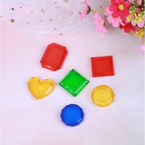 6pcs Gem Set Throwing Toy Swimming Pool Game Children Dive Sticks Toy Jewelry Findings&Components
