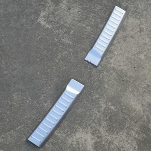 Car styling stainless steel Rear Bumper Protector Sill Trunk Tread Plate Trim For Suzuki Vitara 2015-2018 rear styling