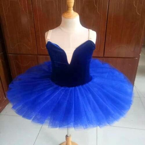 Blue Red Ballet Tutu Professional Balet Dress Woman Ballerina Tutu Child Kids Adult Swan Lake Ballet Costume Girl Ballet Dress