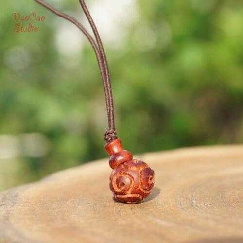 10mm 12mm Natural Red Sandalwood Carved Circle Guru 3 Hole Beads Mala Beads Japa Bead Bracelet Jewellry Findings DIY Accessories