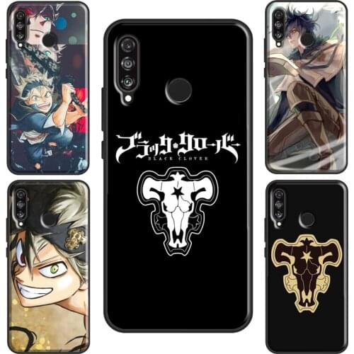 Black Clover Black Bull Yuno Case For Huawei Nova 5T P20 P40 P30 Lite Mate 10 P Smart 2019 Y6 Honor 9X 8X 8A 10i 20