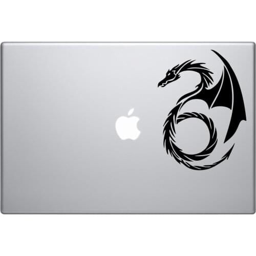 Dragon Skull - Tribal Decal Vinyl Removable Decorative Sticker for notebook, Laptop, Bike, Helmet, Motorcycle, Suitcase 12.7cm