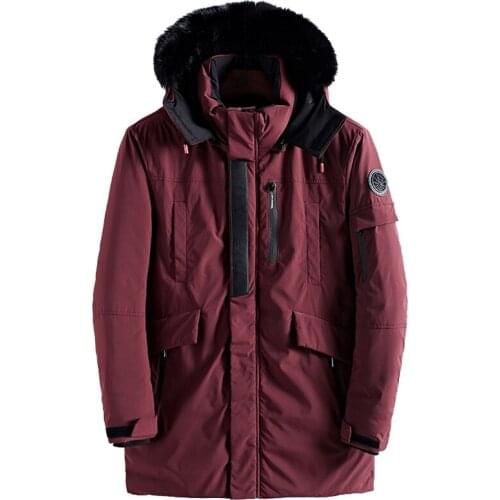 GELITAYIN Men's Long Parkas