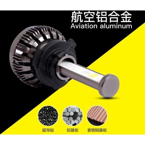 GLOWTEC - RGB CAR LED Headlight H1 H3 H4 H7 H8/H11 9005 9006 880 9012 5202 LED Bulbs APP Bluetooth Control Multi-color 4