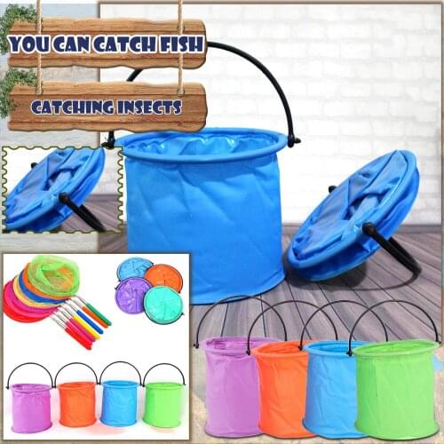 Layered Folding Bucket Bathroom Folding Round Portable Wash Pen Bucket Camping Outdoor Fishing Tool Folding Small Bucket Pool