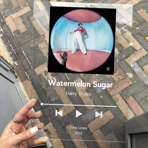 Spotify Music Disk Acrylic Music Board Personalized Spotify Personal Photo Style Wedding Anniversary Valentines Day Gift