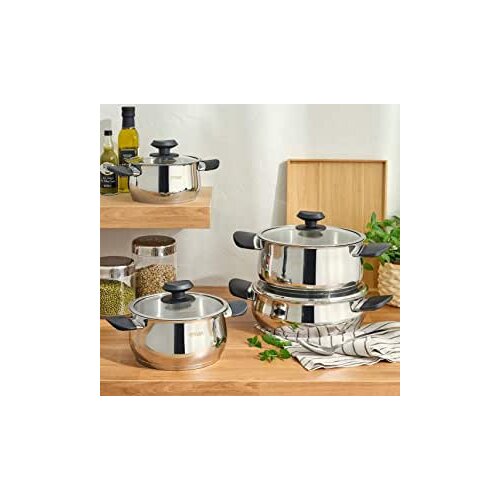 Emsan Balat Çelik 8 Piece Cookware Set