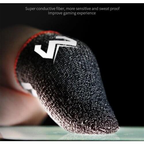 Finger Cots Cover Sensitive Mobile Touch Gaming Finger Sleeve Breathable Fingertips For PUBG Mobile Games Touch Screen