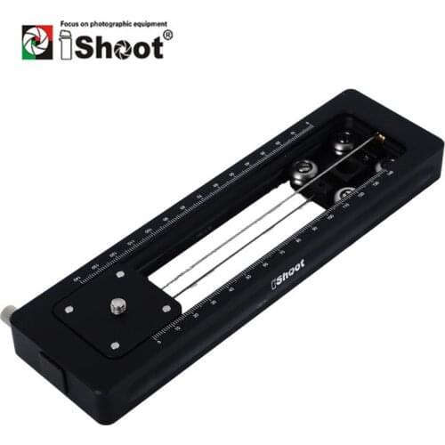 IShoot MR-210 210mm Macro Focusing Rail Slider Close-up Shooting Head for Macro Shooting Video Photography Rail Head