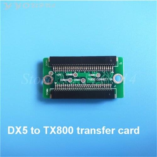 1pc Wholesale Wide Format Chinese Plotter DX5 To TX800 XP600 Chip Adapter For Epson F186 Adapting Into DX10 F192 Printhead Card