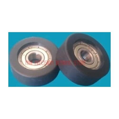 Plastic bearing 8*30*11mm 608 plastic coated bearing box pulley bearing polyurethane bearing rubber wheels PU wheels 608