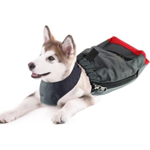 Pet Dog Durable Breathable Protective Bag Hind Disabled Leg Drag Bag For Paralyzed Pet Dog Clothes Protection Tow Bag