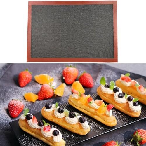 Heat Resistant silicone Mat for oven Non-stick Baking Mat For Cookie /Bread/ /Biscuit/Puff/Eclair Perforated Nonstick Mat Tool