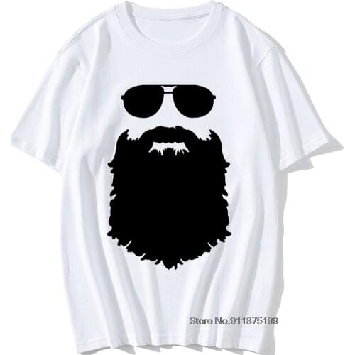 Vintage Beard Funny T-Shirts Summer Top Tees Hip Hop Streetwear Man Harajuku New Arrival Retro Vintage Tops T Shirt Male