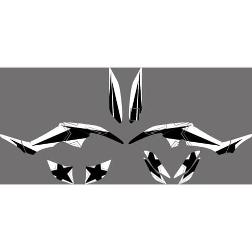 0335 New Style DECALS STICKERS Graphics Kits FIT for RAPTOR 350 ATV