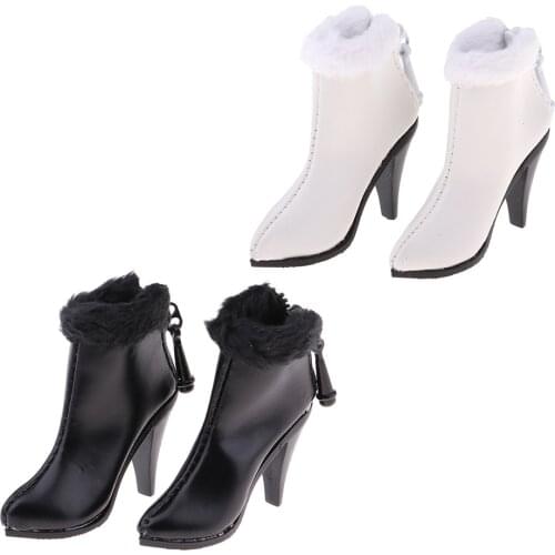 1/6 High Heel Ankle Boots Shoes for 12'' HT PH Kumik Female Figures