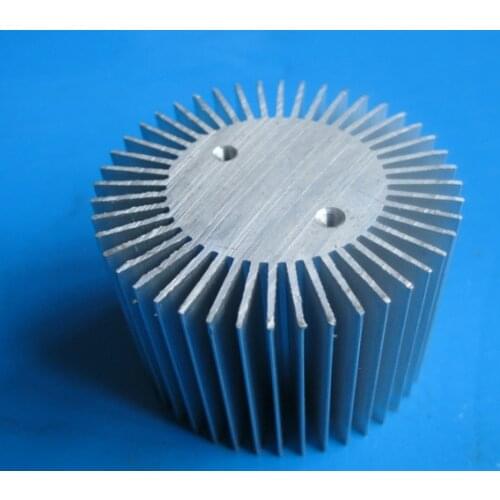 10pcs/lot LED radiator 3~7W aluminum radiator Sunflower aluminum heatsink diameter:50mm,solid 30mm,high 10mm heatsink