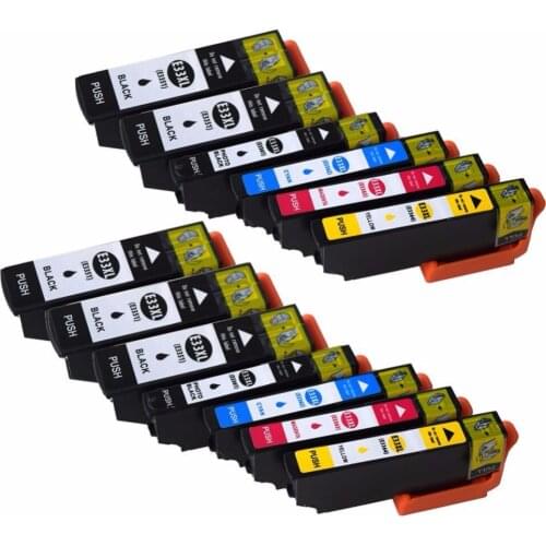 13x Compatible for Epson 33XL Ink Cartridges Compatible with Epson Expression Premium XP-530 XP-630 XP-635 XP-830 XP