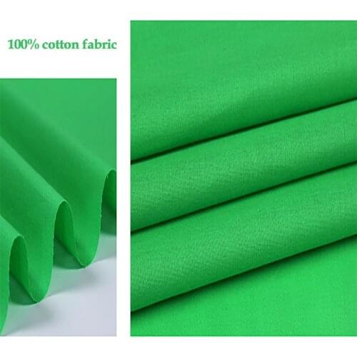 150cm*100cm Big deal! 100%cotton fabric green material for dress lining silk cotton tissue lightweight soft linings