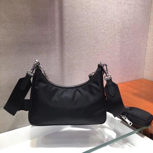 2021 Fashion Luxury Three In One Women Bag Hobo Bag Mother Chain Underarm Bag Cloth Bag Single Shoulder Diagonal Bag