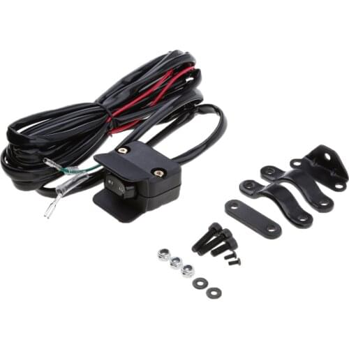 3 Meters Winch Rocker Switch For ATV / UTV / Scooter Handlebar Control Line Cord