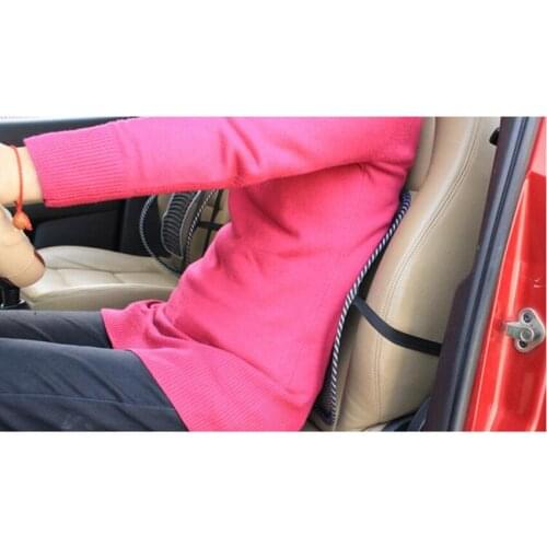 Car Office Home Chair Truck Seat Waist Rest Cushion Pain Relief Mesh Lumbar Pillow Cool Vent Cushion Mesh Back Lumbar Support