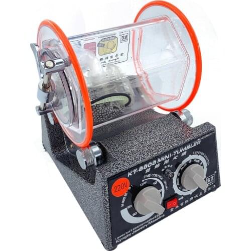 3 kg Drum Polishing Machine, Jewelry Rotary Tumbler, Tumbling Mini-Tumbler Rotary Tumbler Polishing Machine Jewelry Polisher