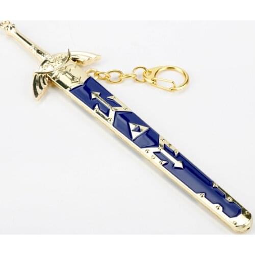 The Legends of Zeldas Key Chain Sword Alloy Keychain Accessories Pendant Key Ring Charms Keychains for Ladies