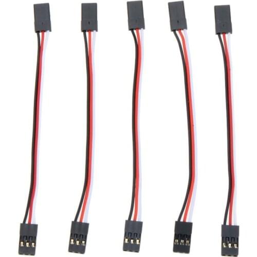 10Pcs10/15/30cm Male To Male JR Plug Servo Extension Lead Wire Cable For KK MK MWC APM Flight Controller RC Car Plane Helicopter