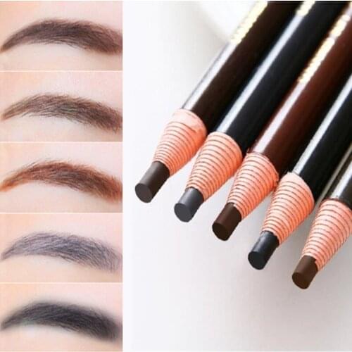 Brand Eyebrow Pencil Easy Wear Eye Brow Tint Dye Waterproof Microblading Pen Long-lasting Eyebrow Enhancer Makeup Tools 5 Colors