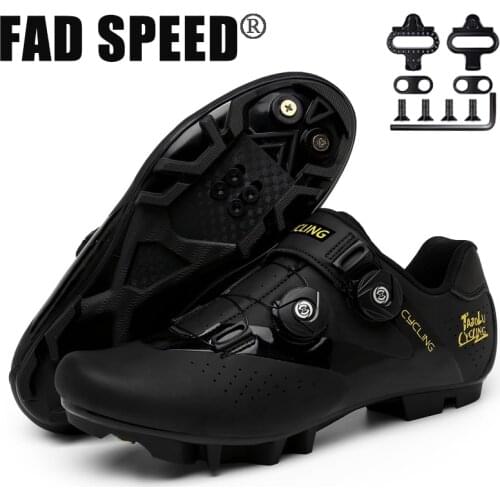 Cleat Flat Road Bike shoe Dirt Men Women Speed Cycling Trainer Fitness Spinning Cyclist Sneaker Men Sport SPD Triathlon Footwear