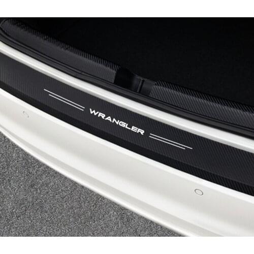 For Jeep Wrangler JK JL TJ YJ 2011 2010 2009 2008 2007 2006 2005 2004 2003 2002 Car Trunk Rear Bumper Sticker Tuning Accessories