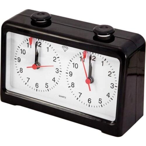 Chess Clock Timer, Newest Black Mechanical Chess Clock, Professional Tournament Analog Chess Clock Timer for Game