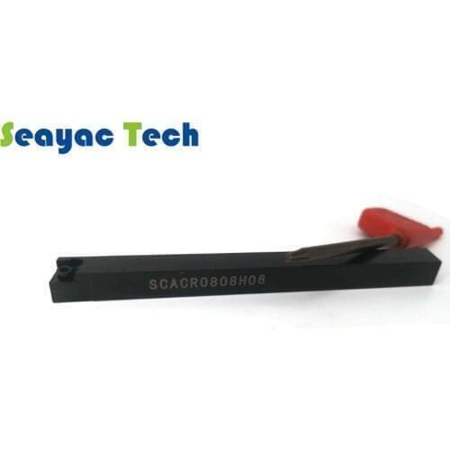 90 degree top sale Turning Tool Holder SCACR0808H06 match with CCMT060204 inserts for steel or CCGT060204 for Aluminium