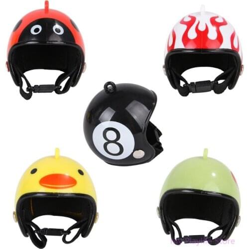 1Pc Chicken Helmet Pattern Fun Small Pet Poultry Head Protection Cover Hat Farm Animal Supplies C42