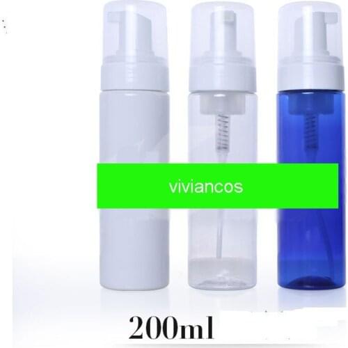 300pcs/lot 200ML foaming bottle,foaming pump,soap dispenser,plastic PET foam bottle have 3 colors for you choosing