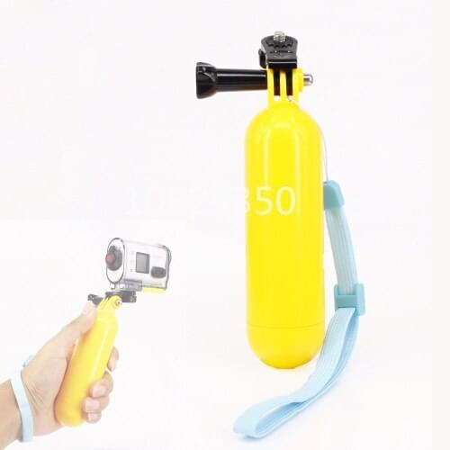 3in1 1set Floaty Floating Hand Grip Handle Mount + Screw + Adapter For Sony action camera HDR-AZ1 HDR-AS15 HDR-AS20 HDR-AS30V