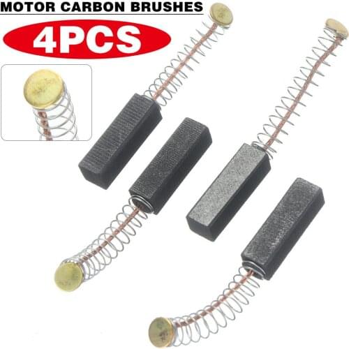 4 Pcs Carbon Brushes Repairing 6mm*6mm*20mm Kit For Generic Electric Motor Tool Parts Accessories