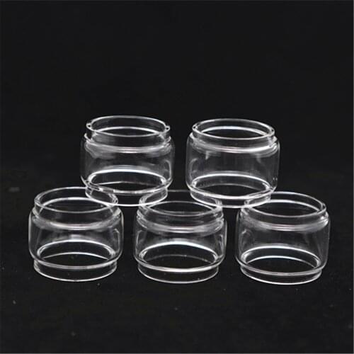 5PCS FATUBE Bubble Glass tube for Captain S SUBOHM / Captain X3S X3 Resin Elite / Captain Mini RTA GLASS fatboy Cup