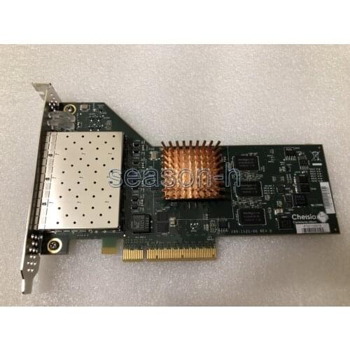 Chelsio 110-1121 PCI-E 2.0 Dual Port 10GBe SFP+ Network Adapter