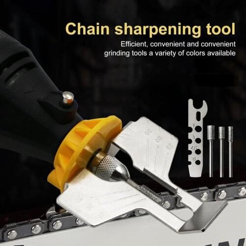 Durable Impact Resistance Electric Grinder Sharpening Attachment High Hardness Chain Saw Tooth Grinding Tool Accessories
