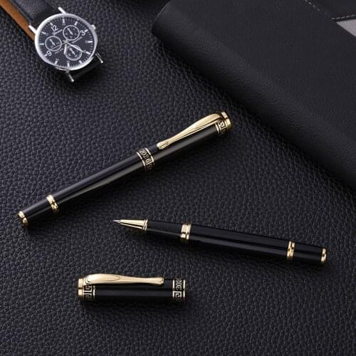 Guoyi A040 Baozhu pen retro heavy feel 0.5mm metal high-end business office gifts and corporate logo custom signature pen