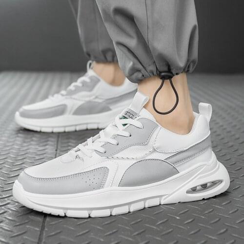 2021 New Sneaker Men Comfortable Skateboard Shoes Wear Mens Shoes Breathable Casual Shoes Classic White Shoes Zapatos Hombre PU