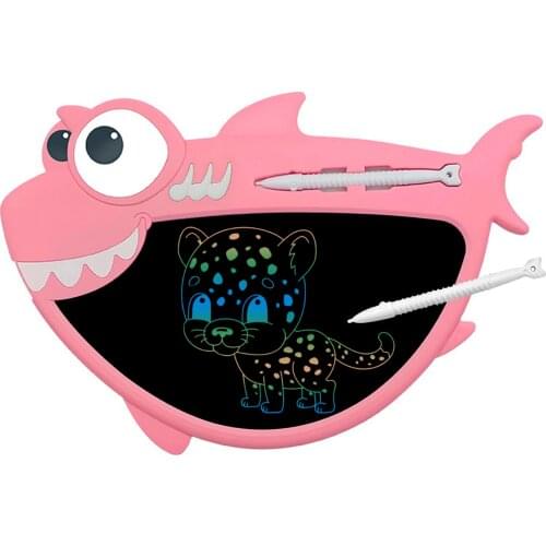 LCD Writing Tablet Drawing Pad Colorful Handwriting Board 8.5inch with Stylus Lock Button for Toddler Kids Educational Learning