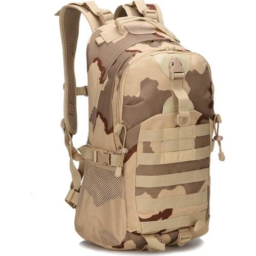 Tactical camouflage shoulder hiking bag outdoor adventure waterproof casual luggage comfortable shoulder backpack