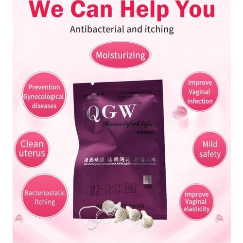 30 pcs vaginal medicine swabs discharge toxins feminine hygiene gynecological cure care vacuum package pad swab tampons