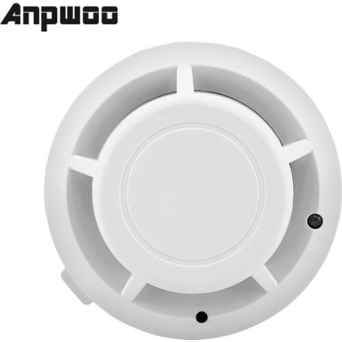 ANPWOO High Sensitive Stable Independent Alarm Smoke Detector Home Security Wireless Alarm Smoke Detector Sensor Fire Equipment