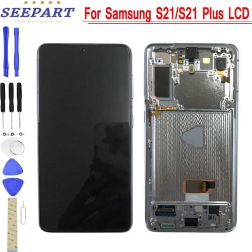For Samsung S21/S21 Plus LCD monitor Touch S21 Plus LCD monitor For Samsung S21/S21Plus LCD corded monitor screen